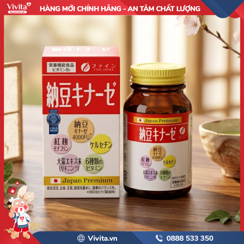 Fine Japan Nattokinase 4000FU Renewal là gì