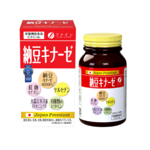 Nattokinase 4000FU Renewal Fine Japan của Nhật bổ não, ngăn ngừa tai biến mạch máu não, cục máu đông (Hộp 240 viên)