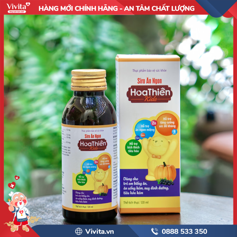 Siro ăn ngon Hoa Thiên Kids chính hãng