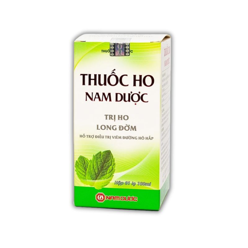 Siro ho Nam Dược Hỗ Trợ Cải Thiện Tình Trạng Ho, Long Đờm (Chai 100ml)