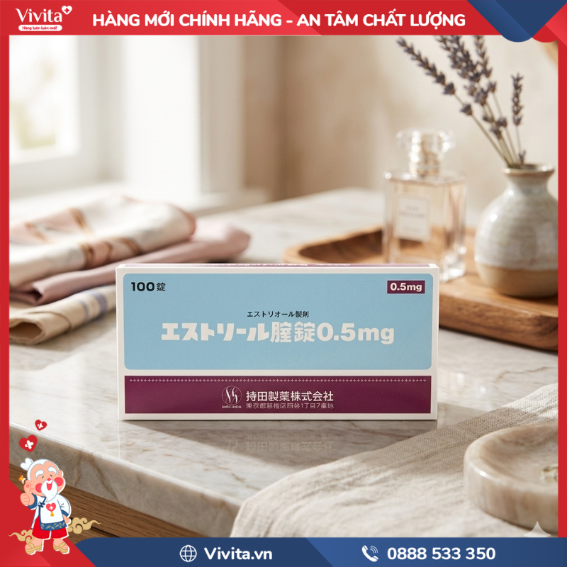 Thành phần của viên đặt phụ khoa Nhật Bản Estoril  