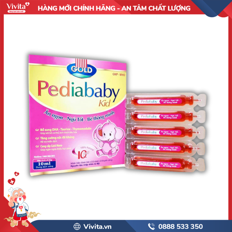 Thành phần của Siro ăn ngon Pediasure Kid 