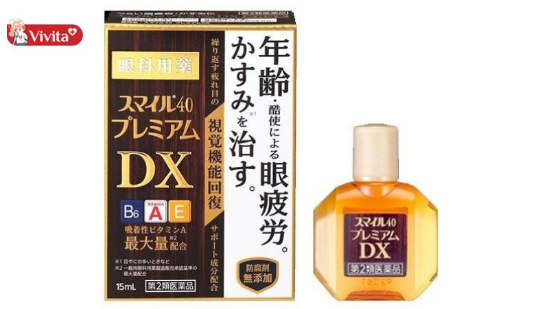 Thuốc nhỏ mắt của Nhật chuyên sâu Lion Premium DX