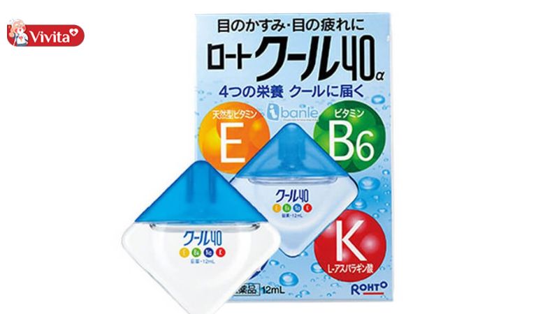 Nhỏ mắt Rohto Vita 40 Nhật Bản