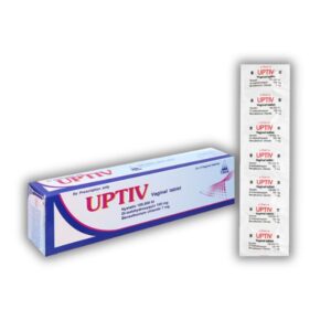 Viên đặt Uptiv Ý Hỗ trợ Điều Trị Viêm Âm Đạo, Viêm Cổ Tử Cung (Hộp 2 vỉ x 5 viên)