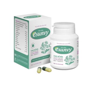 Viên Uống Esunvy Hỗ Trợ Thanh Nhiệt, Giải Độc, Tăng Cường Chức Năng Gan, Giảm Các Triệu Chứng Sạm Da, Mụn Nhọt, Trứng Cá Do Tăng Tiết Trên Da (Lọ 30 viên nang)