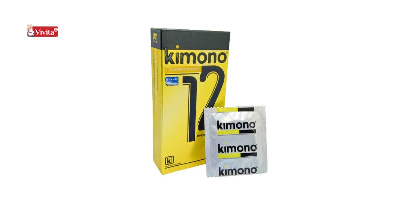 Bao cao su Kimono Gold siêu mỏng 0.02 mm