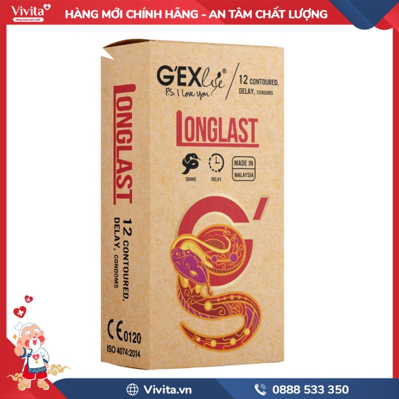 Bao cao su G'EXlife Longlast có tốt không