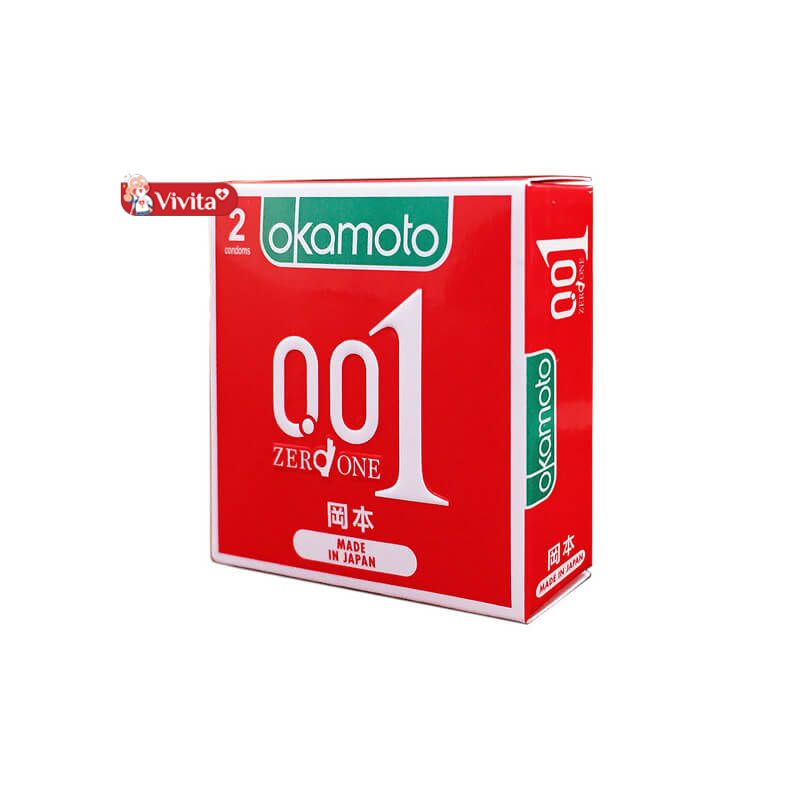 Bao Cao Su Okamoto 0.01 PU Siêu Mỏng Truyền Nhiệt Nhanh