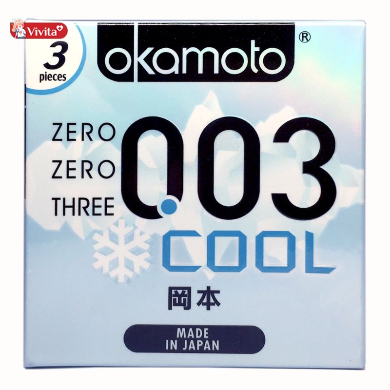 Bao Cao Su Okamoto 0.03 Cool