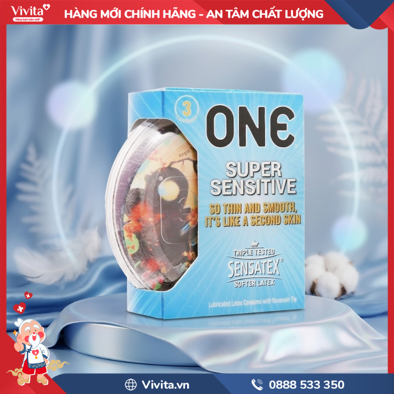 Bao cao su One Super Sensitive 53mm là gì