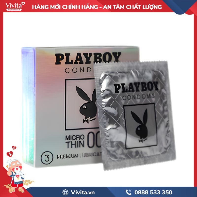 Bao cao su Playboy Micro Thin 003 có tốt không