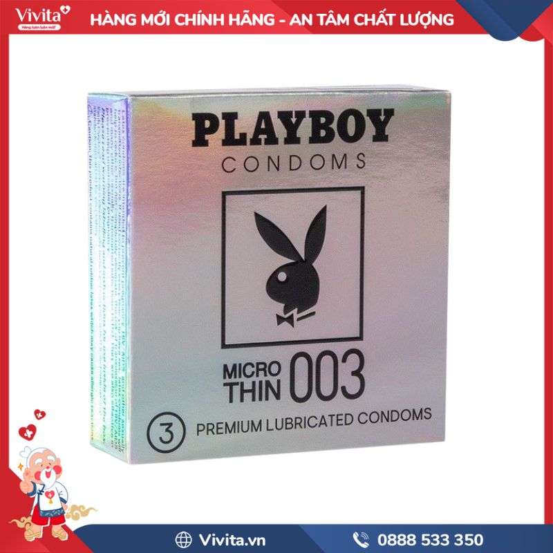 Bao cao su Playboy Micro Thin 003