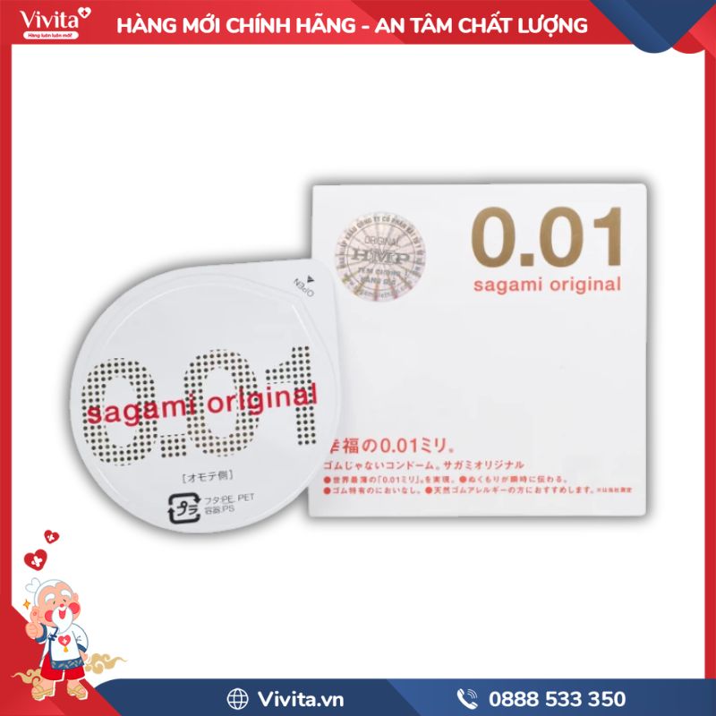 Bao cao su Sagami Original 0.01