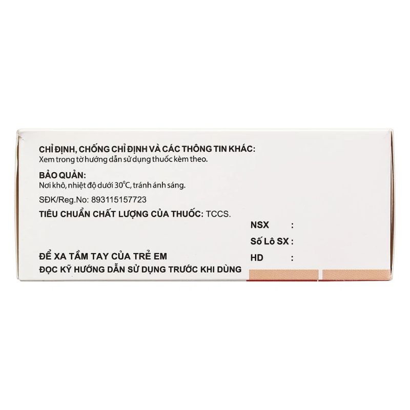 Viên Uống Salbutamol 2mg Giảm Co Thắt Phế Quản, Viêm Phế Quản Mạn Tính, Khí Phế Thũng (Hộp 10 vỉ x 10 viên)
