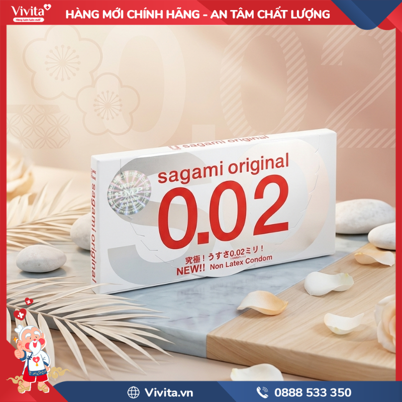 Cách sử dụng Bao cao su Sagami Original 0.02 55mm