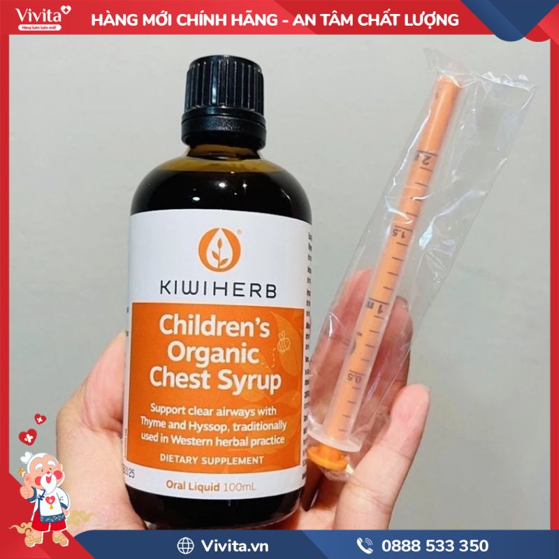 Children’s Organic Chest Syrup chính hãng