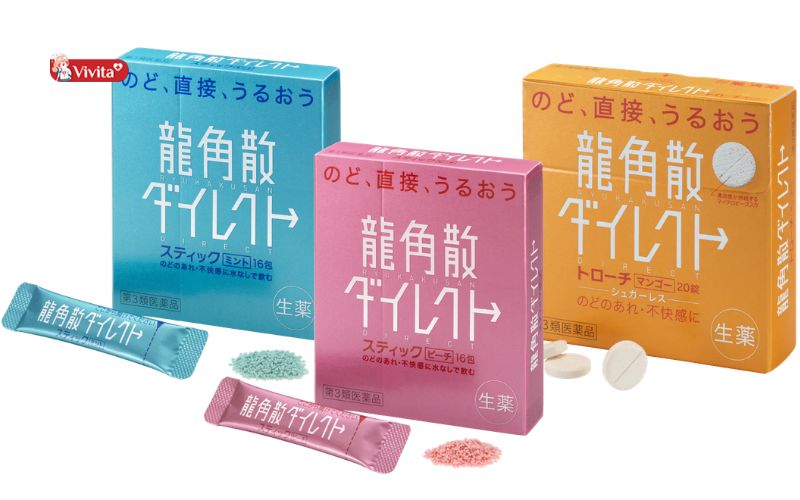 Cốm ngậm Ryukakusan Direct