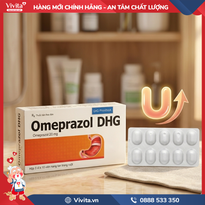 Omeprazol DHG 20mg là gì