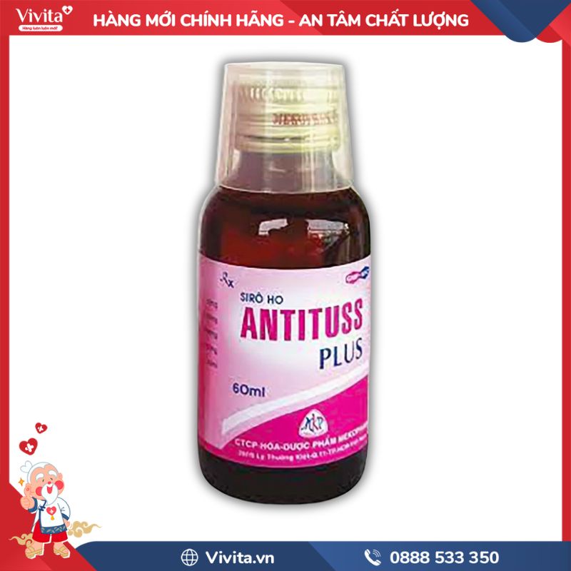 siro ho Antituss Plus chính hãng