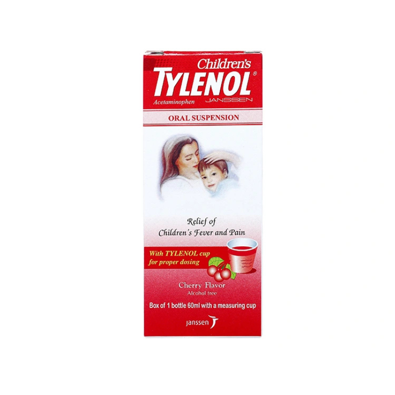 Siro Tylenol Janssen Thái Lan giảm đau, hạ sốt cho trẻ em (60ml)