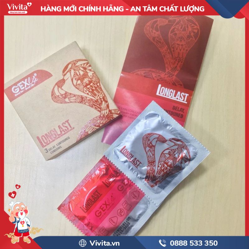 Thành phần của Bao cao su G'EXlife Longlast