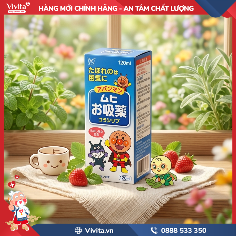 Thành phần của Siro ho Muhi xanh