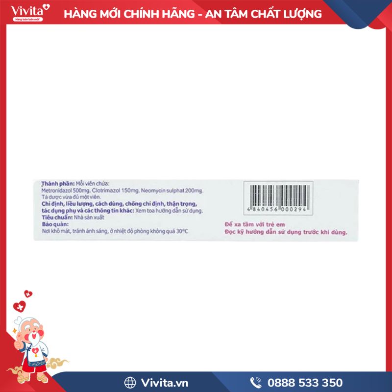 Thành phần của Lacves Farmaprim