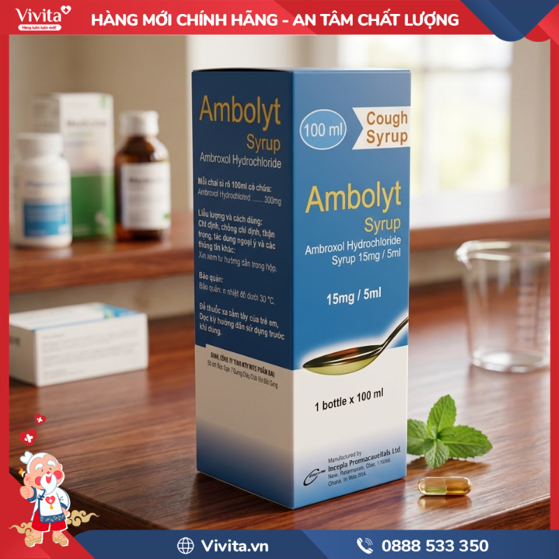 Thành phần của Ambolyt Syrup