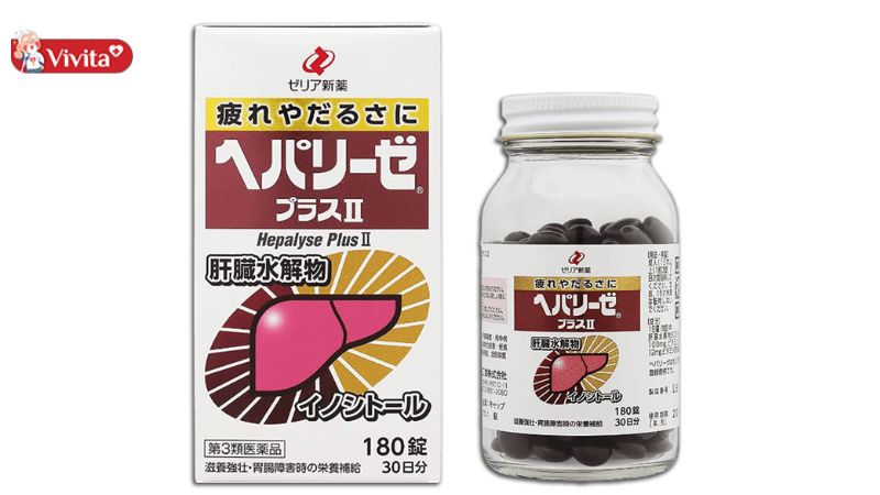 Thuốc bổ gan của Nhật Hepalyse Plus II