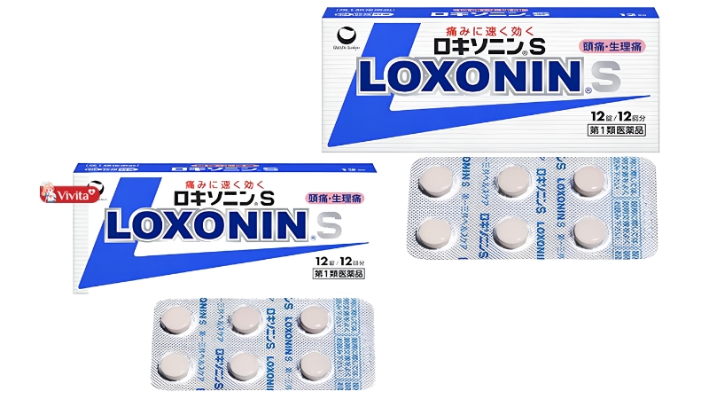 Thuốc đau đầu của Nhật Loxonin-S