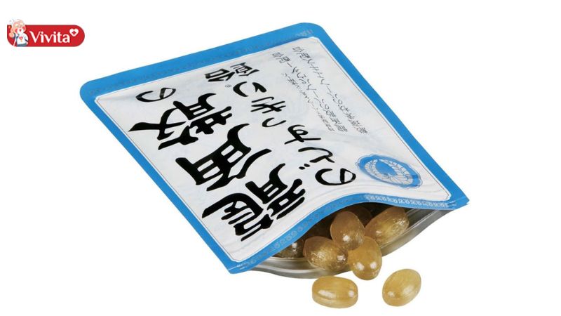 Kẹo ngậm ho Ryukakusan Nhật Bản