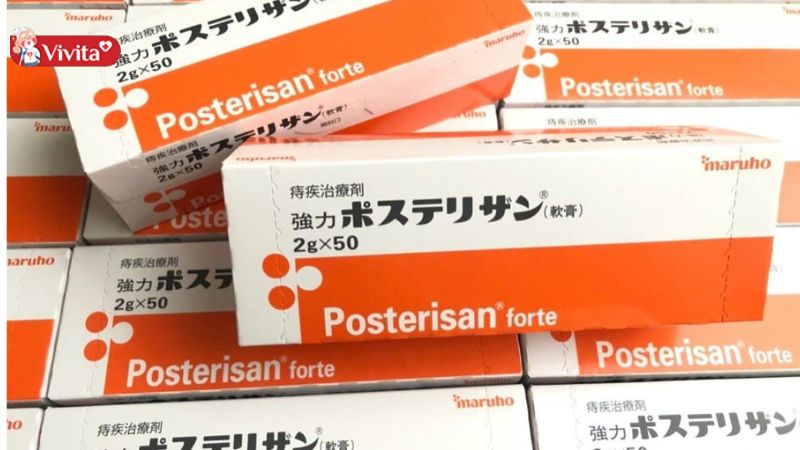Thuốc bôi trĩ Posterisan Forte Nhật Bản
