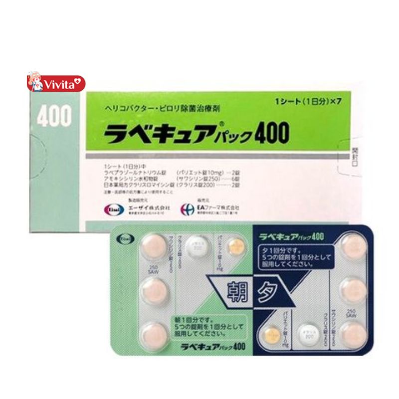 Thuốc trị HP Rabecure 400