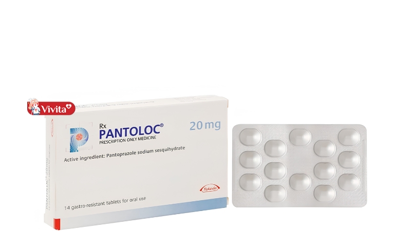 Viên nén Pantoloc 20mg Takeda