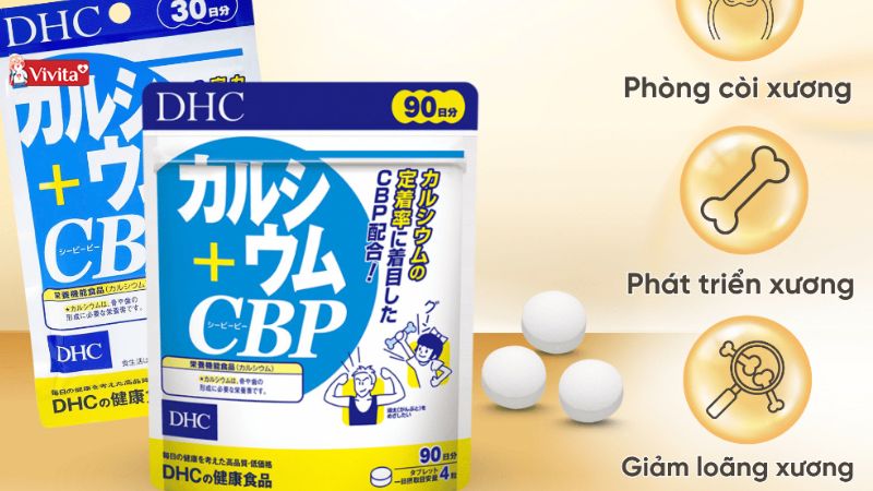 Viên Uống bổ sung Canxi DHC Calcium Nhật Bản