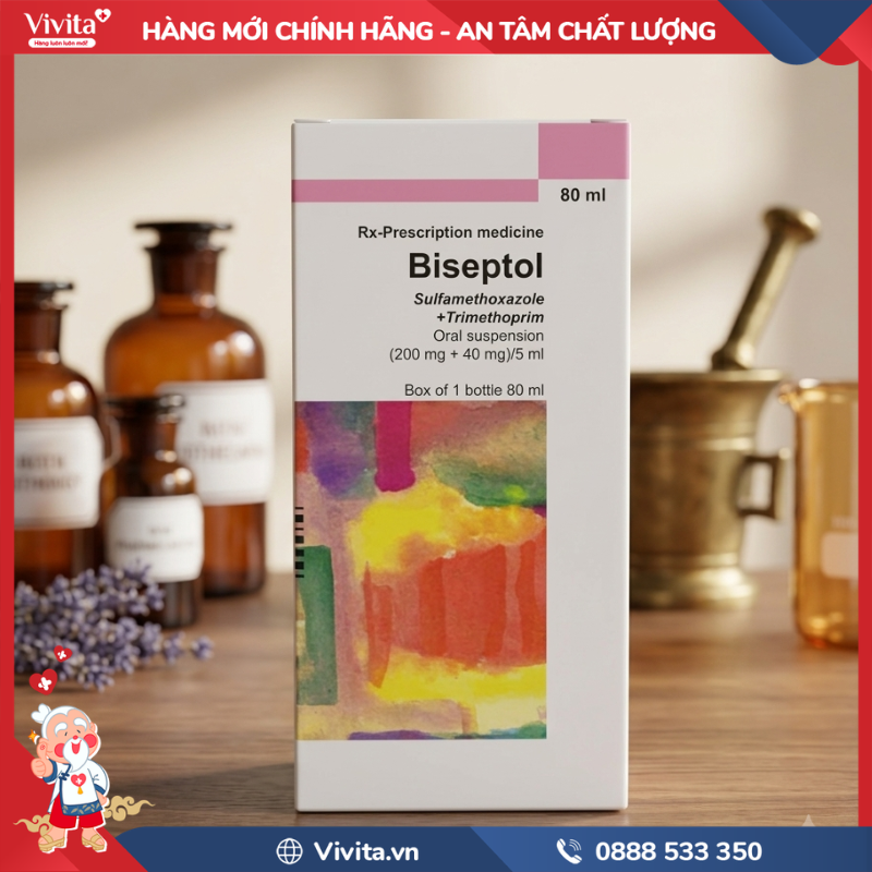 Cách dùng Biseptol 80ml