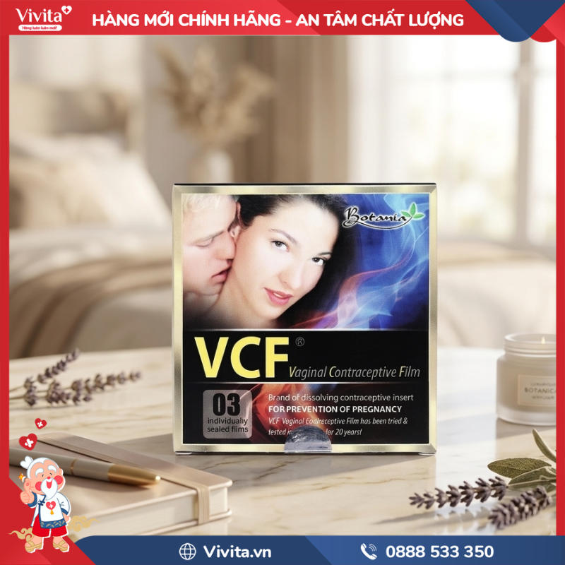 Cách dùng màng film tránh thai VCF