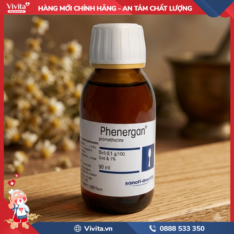 Cách dùng Siro Phenergan 90ml