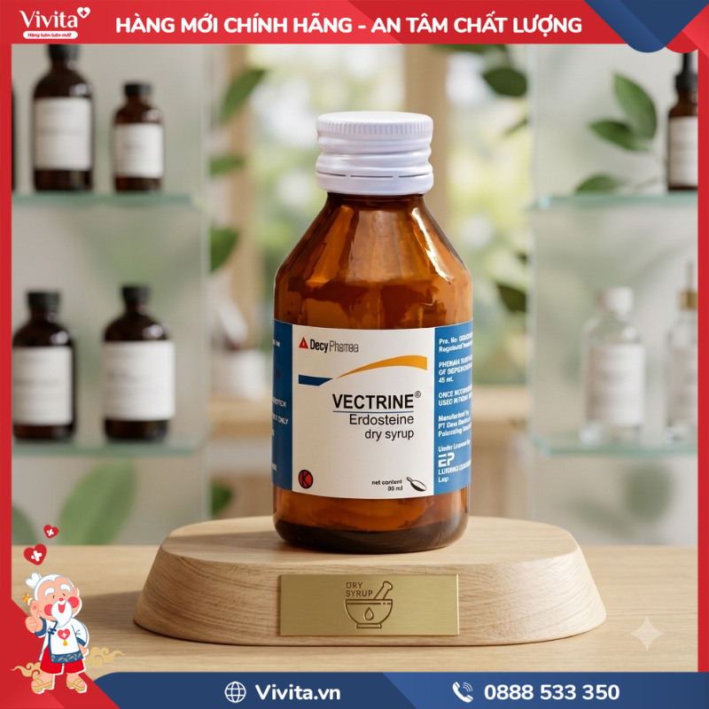 Cách dùng Vectrine 175mg/5ml Dry Syrup