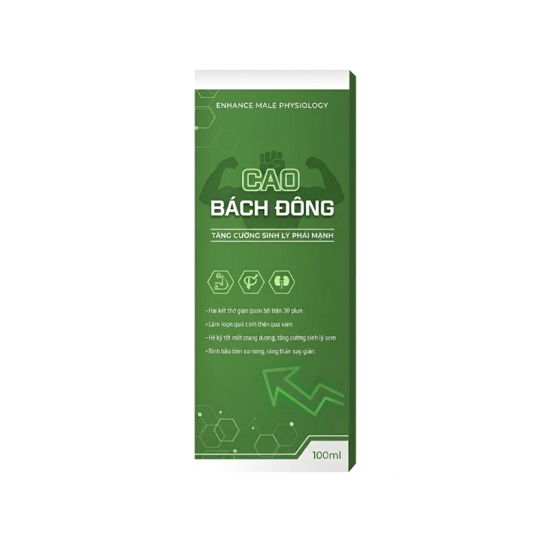 Cao Bách Đông bổ thận, hỗ trợ tăng cường sinh lý nam, kéo dài thời gian quan hệ (Chai 100ml)
