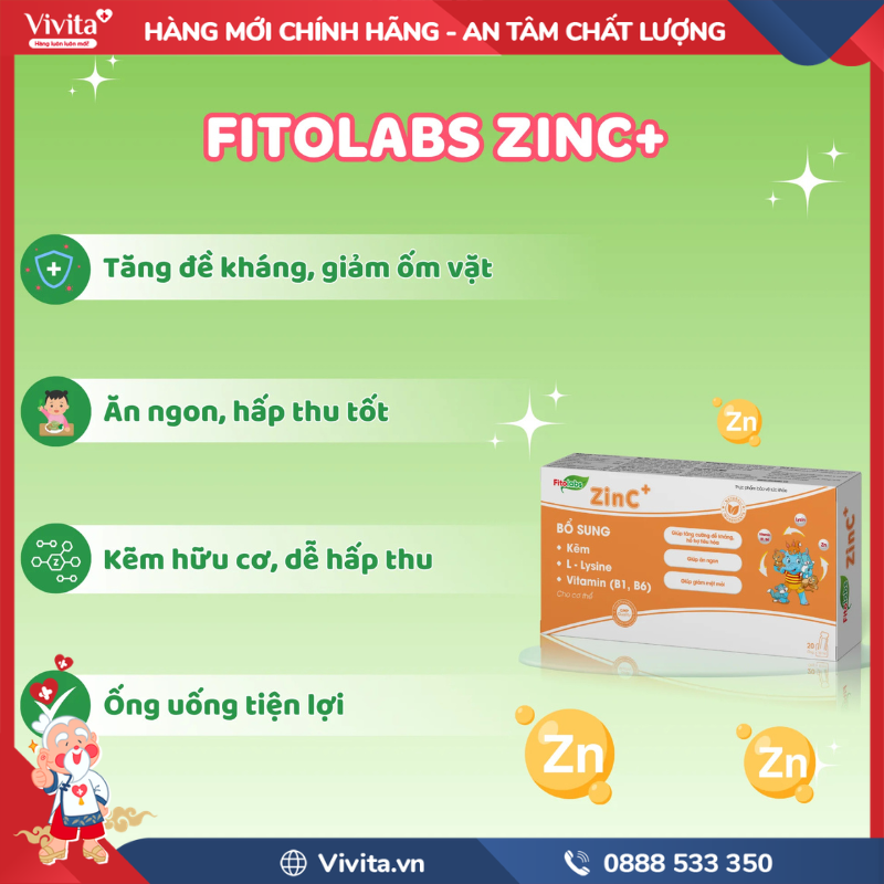Fitolabs ZinC+ là gì
