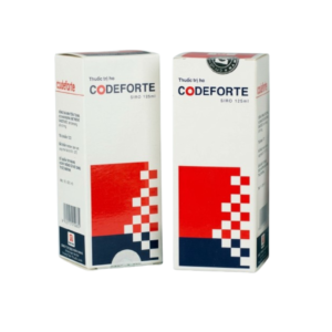 Codeforte 125ml giảm ho, long đờm, hỗ trợ điều trị viêm đường hô hấp có kèm ho và đờm (Chai 125ml)