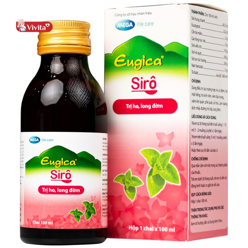 Siro húng chanh Eugica