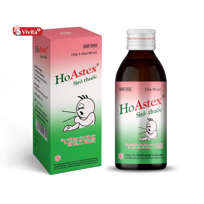 Siro húng chanh HoAstex