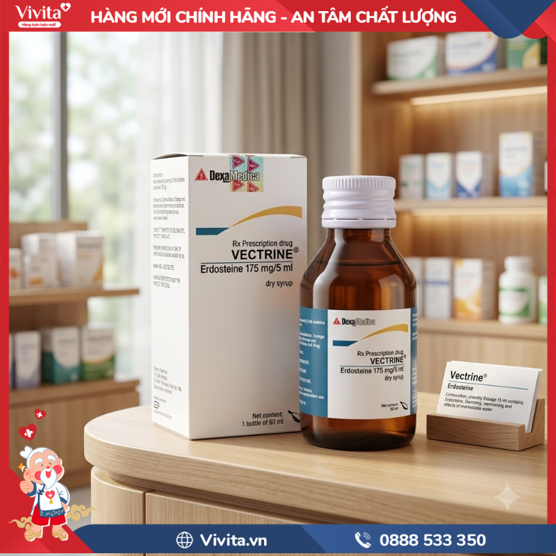 Vectrine 175mg/5ml Dry Syrup là gì