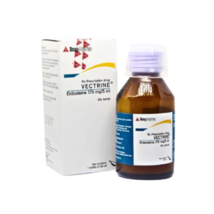 Vectrine 175mg/5ml Dry Syrup của Indonesia tiêu nhầy, giảm đờm, hỗ trợ điều trị các bệnh đường hô hấp có tăng tiết dịch nhầy (Chai 60ml)
