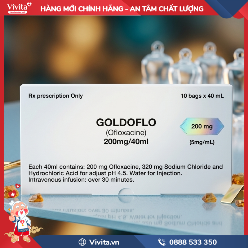 Thành phần của Goldoflo 200mg/40ml