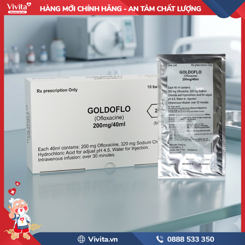 Goldoflo 200mg/40ml là gì
