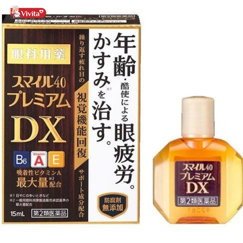 Thuốc nhỏ mắt Smile 40 Premium DX